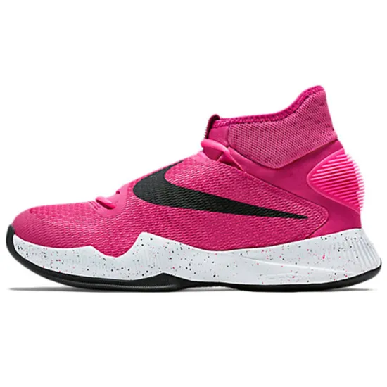 Nike Zoom HyperAce Vintage Basketball Shoes Men Mid-top Pink/white