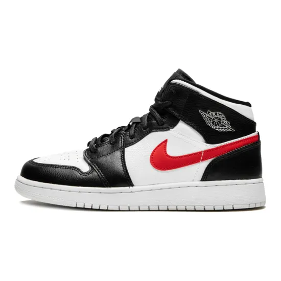 Jordan 1 Retro Mid GS Multi-Color Swoosh