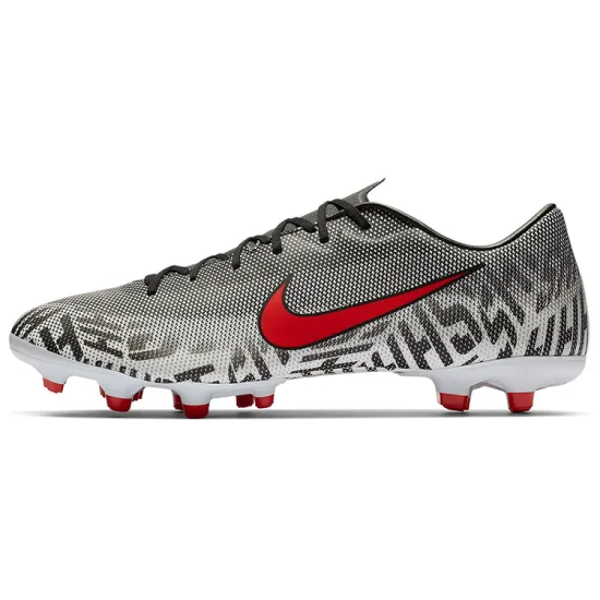 Nike Mercurial Vapor 12 Football Shoes Men Low-top Gray/Red