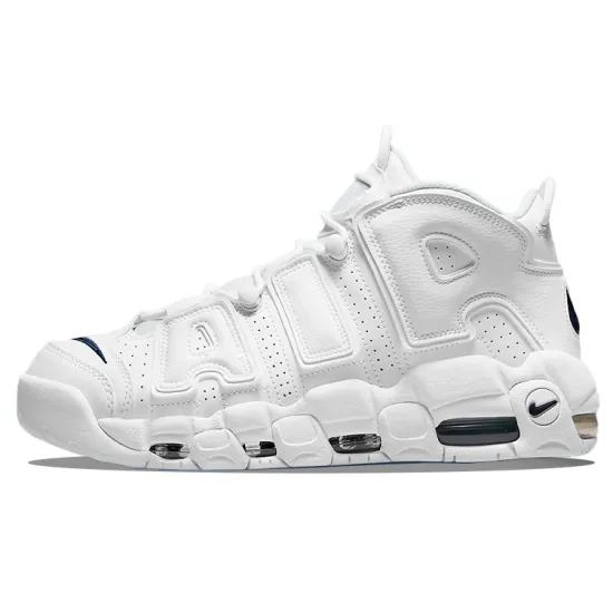 Nike Air More Uptempo 96 White White Midnight Navy