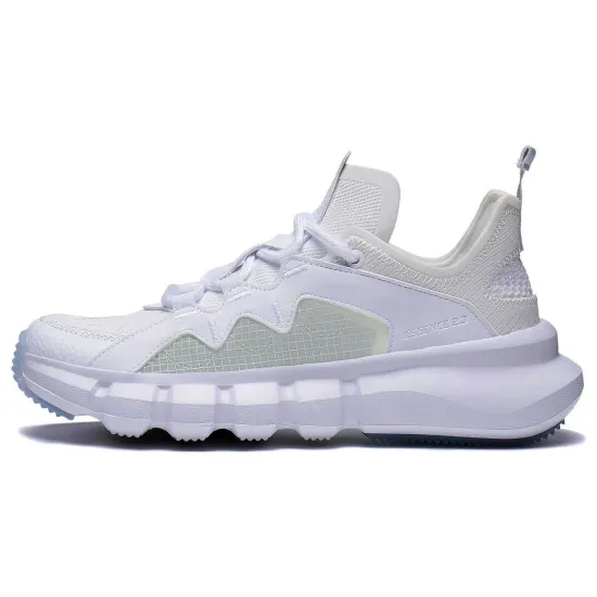 LINING Enlightenment 2.3 Lite Vintage Basketball Shoes Men Low-Top Standard White