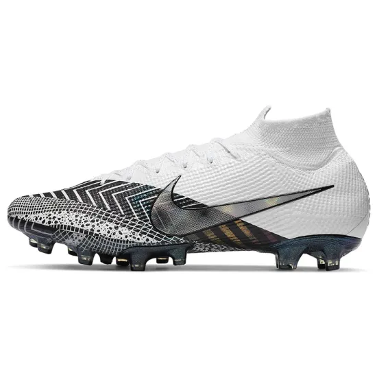 Nike Mercurial Superfly 7 Football Shoes Unisex Mid-top Black/white