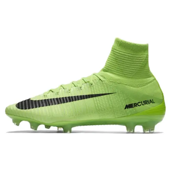 Nike Mercurial Superfly 5 Football Shoes Men High-top Green/Black