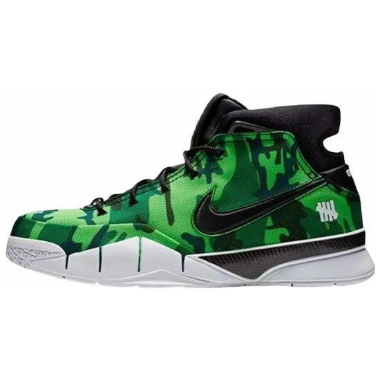 Nike Kobe 1 Protro Undefeated Green Camo Silver Lake