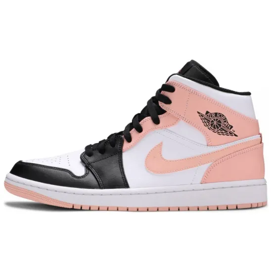 Jordan 1 Mid Arctic Orange Black Toe