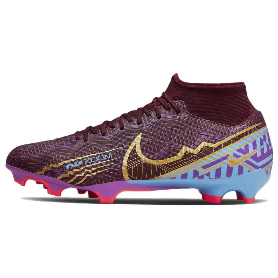 Nike Kylian Mbapp X Zoom Mercurial Superfly 9 Academy FG MG 'Dark Beetroot'