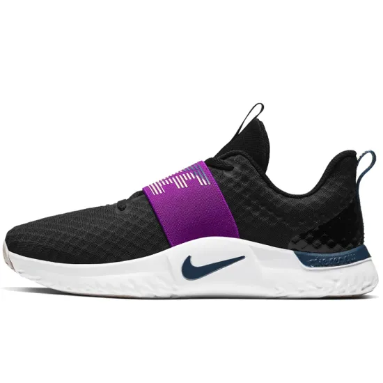 Nike Renew In-Season TR 9 Training Shoes Women's Low-top Black/bright Purple/slightly Rosy/valerian Blue
