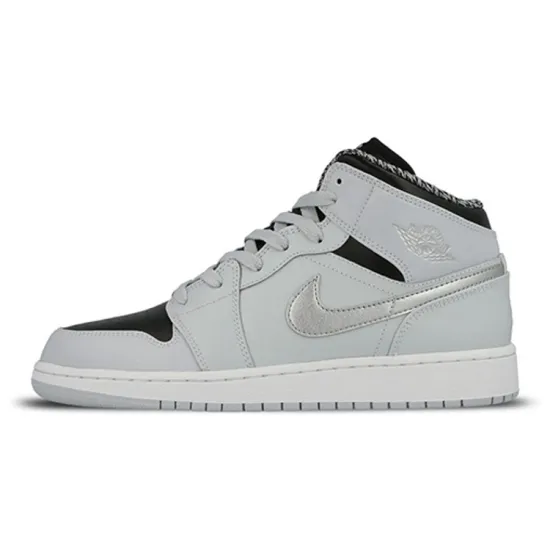 Jordan 1 Retro Mid GS Pure Platinum