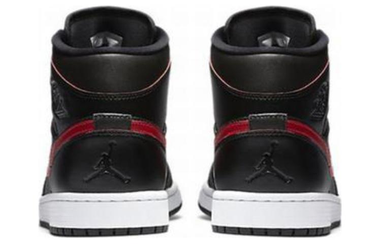 Jordan Air Jordan 1 Retro Mid Black Gym Red GS