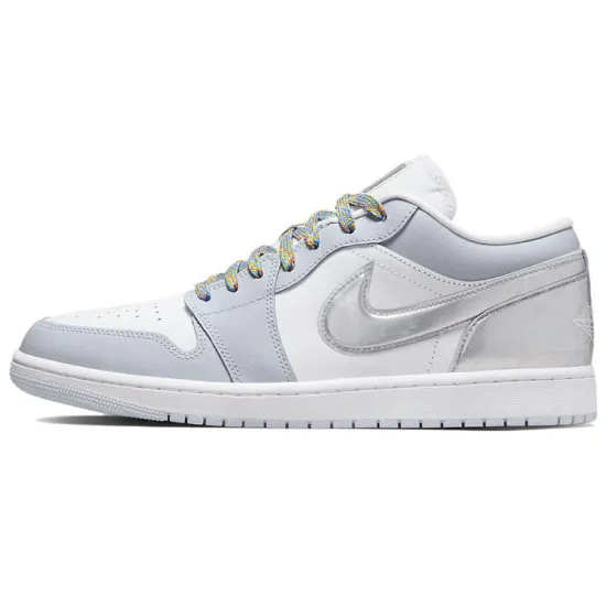 Jordan 1 Low SE Tear Away Silver
