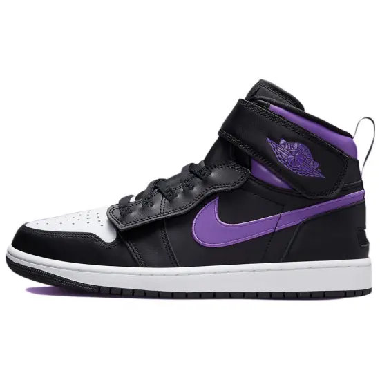 Jordan 1 High FlyEase Black Bright Violet