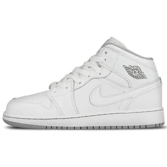 Jordan 1 Retro Mid GS White Wolf Grey