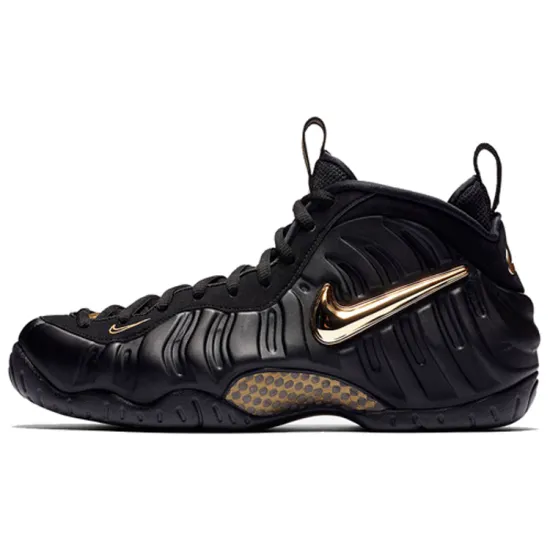 Nike Air Foamposite Pro Black Metallic Gold