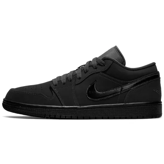 Jordan 1 Low Triple Black 2019