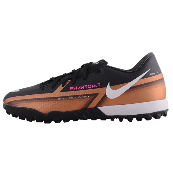 Nike Phantom GT Football Shoes Men Low-top Metallic Copper/black/white/powder