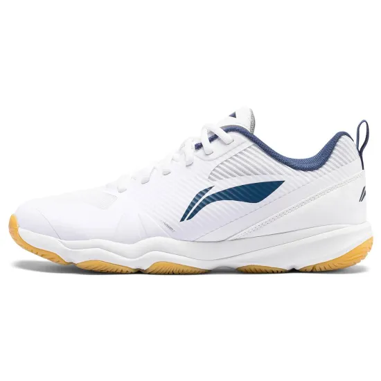 LINING Badminton Series Badminton Shoes Unisex Low-Top White Blue