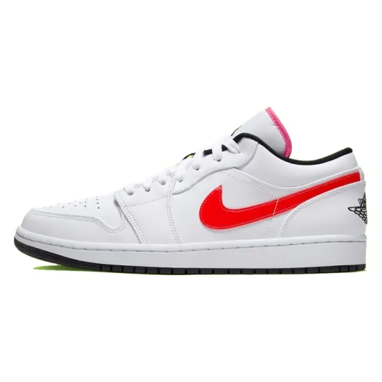 Jordan 1 Low White Multi-Color