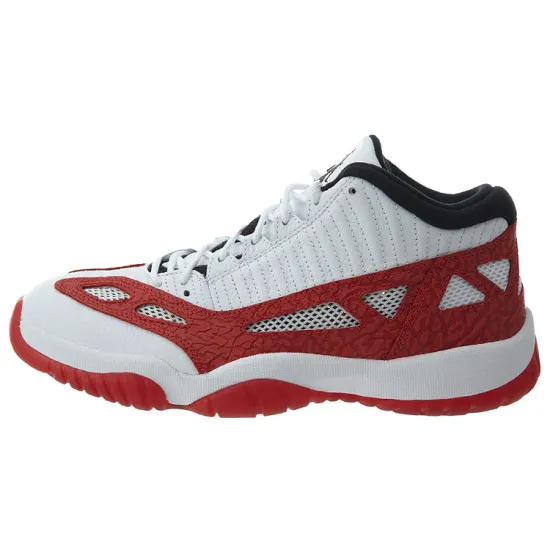 Jordan 11 Retro Low IE White Gym Red