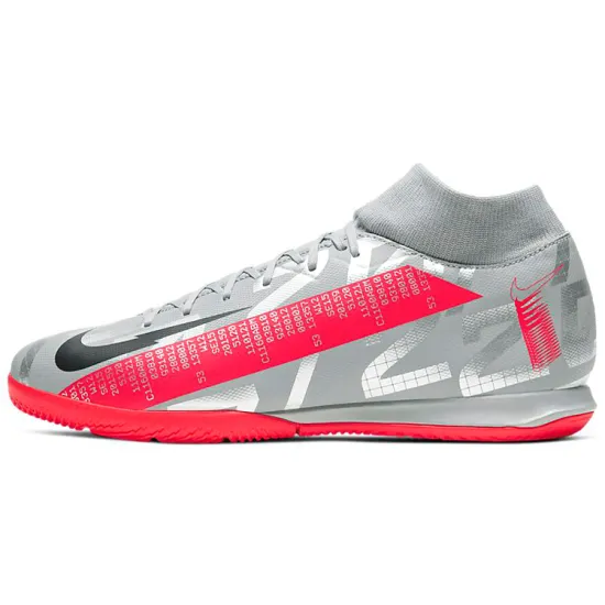 Nike Mercurial Superfly 7 Football Shoes Men Mid-top Gray