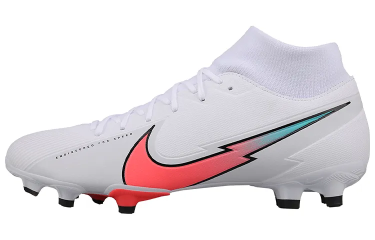 Nike Mercurial Superfly 7 Academy Mg White Crimson Jade