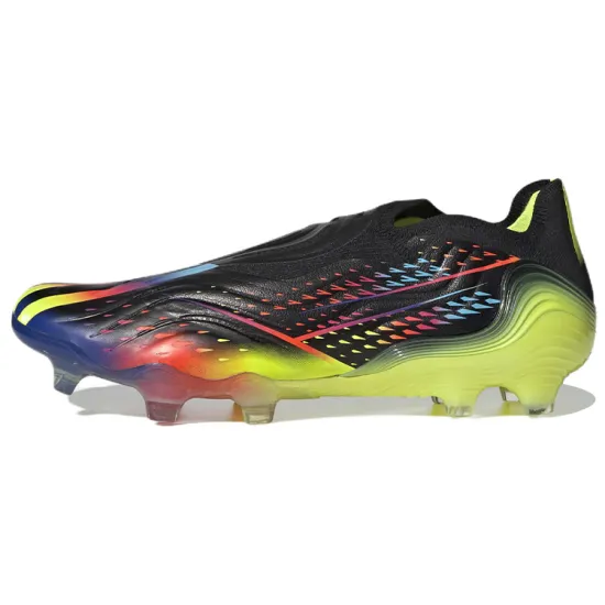 Adidas Copa Sense+ Football Shoes Men Low-top Black/yellow/cyan