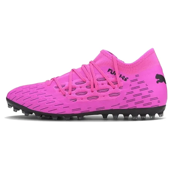 PUMA Future Series Football Shoes Men Low-top Pink/Black