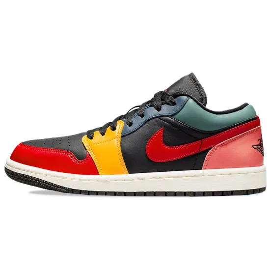 Jordan Air Jordan 1 Low SE Black Multi-Color Women's