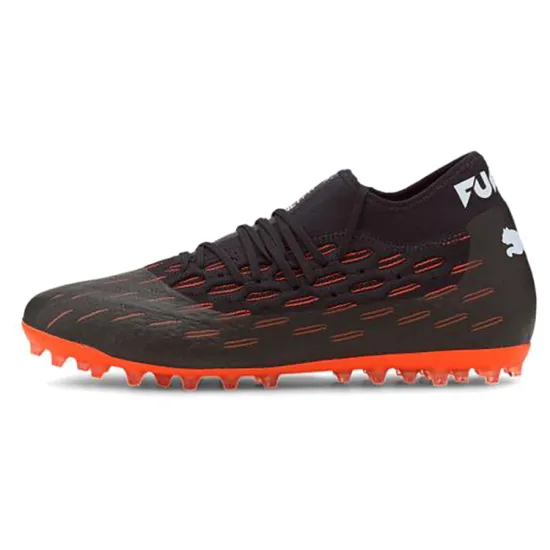 PUMA Future Football Shoes Men Low-top Black/Orange