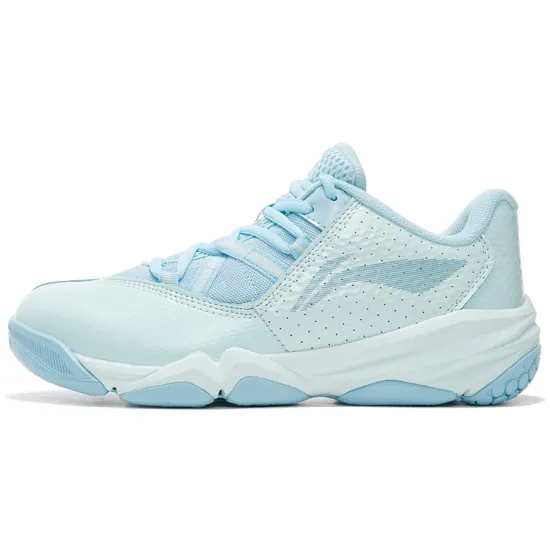 LINING Badminton Shoes Women's Low-Top Soft Aqua Blue/Radiant Blue