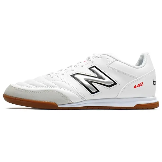 New Balance 442 V2 Team Indoor 'White Black Gum'