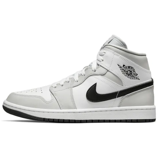 Jordan 1 Mid Light Smoke Grey Women's