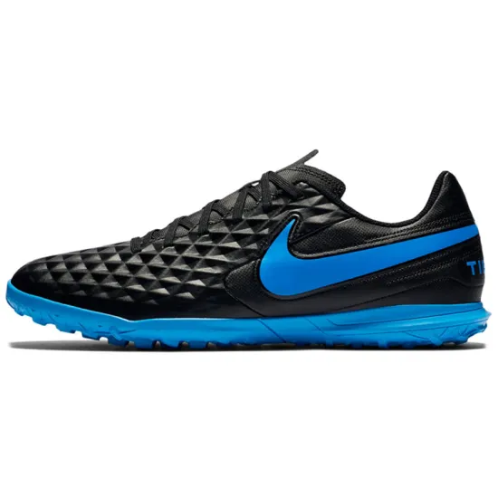 Nike Tiempo Legend 8 Football Shoes Men Low-top Black/Blue