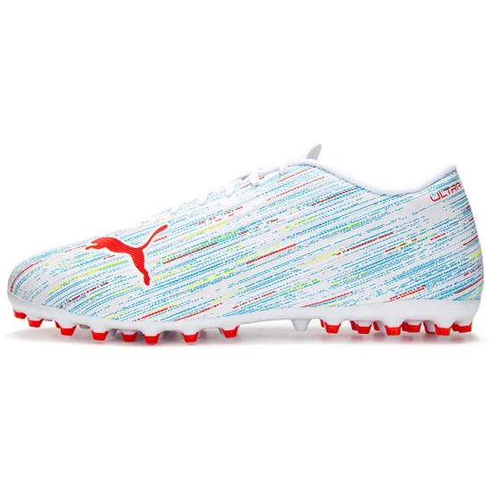 PUMA Ultra 4.2 MG Soccer Shoes Men Low-Top White/Red/Blue