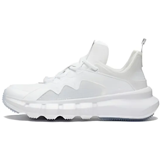 LINING Enlightenment 2.3 Lite Vintage Basketball Shoes Women's Low-Top Standard White