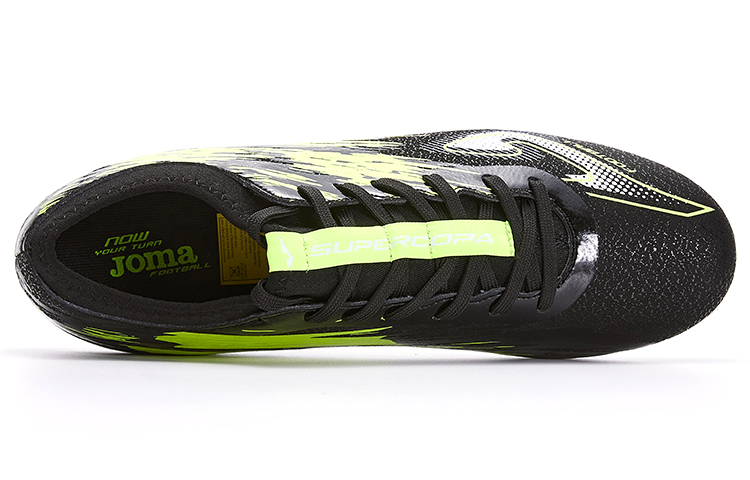 Joma AG Artificial Ground Abrasion Resistant Coverage Abrasion Resistant Coverage Soccer Shoes Men’s Black Yellow
