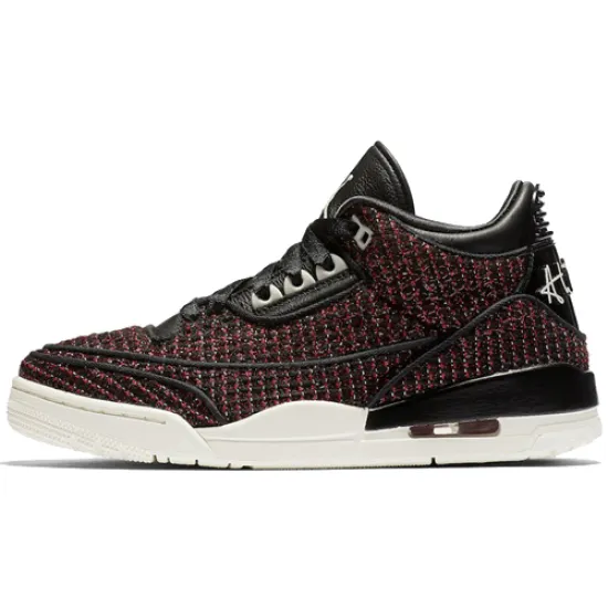 Jordan 3 Retro AWOK Vogue University Red Women's