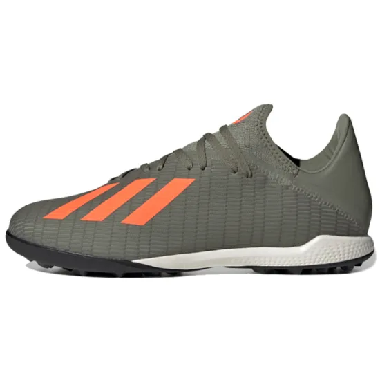 Adidas X 19.3 Football Shoes Men Low-top Traditional Green / Sun Orange / Chalk White