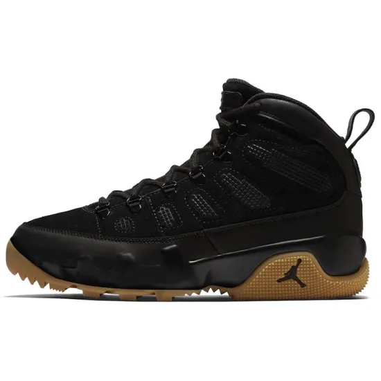 Jordan 9 Black Gum Boots