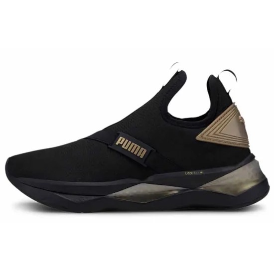 Puma LQDCELL Training Shoes Women's Mid-top Black/Gold