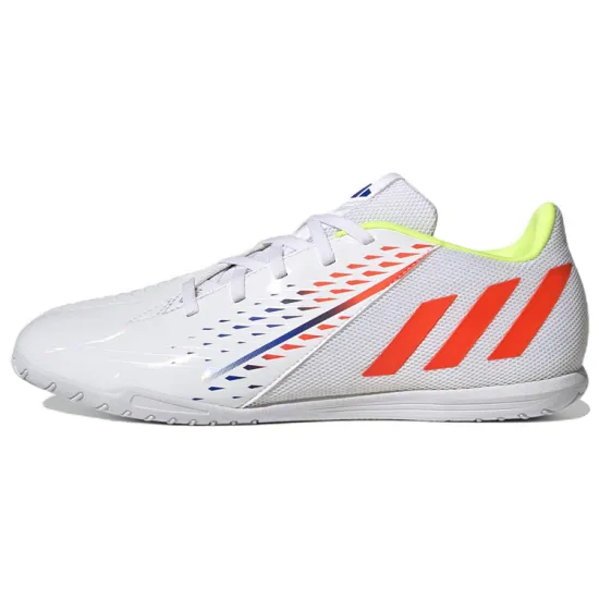 Adidas Predator Edge.4 Football Shoes Men Low-top White/Orange/Blue