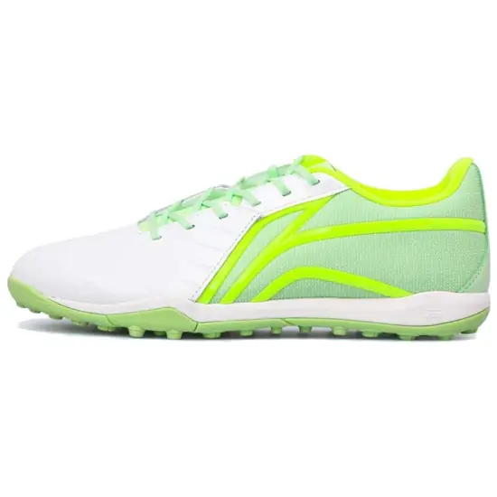 LINING Soccer Shoes Men Low-Top White/Green