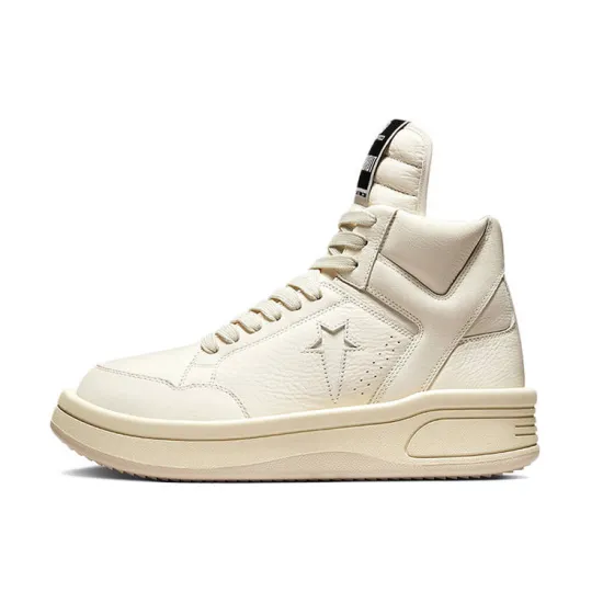 Converse TURBOWPN Rick Owens X DRKSHDW Mid 'Egret'