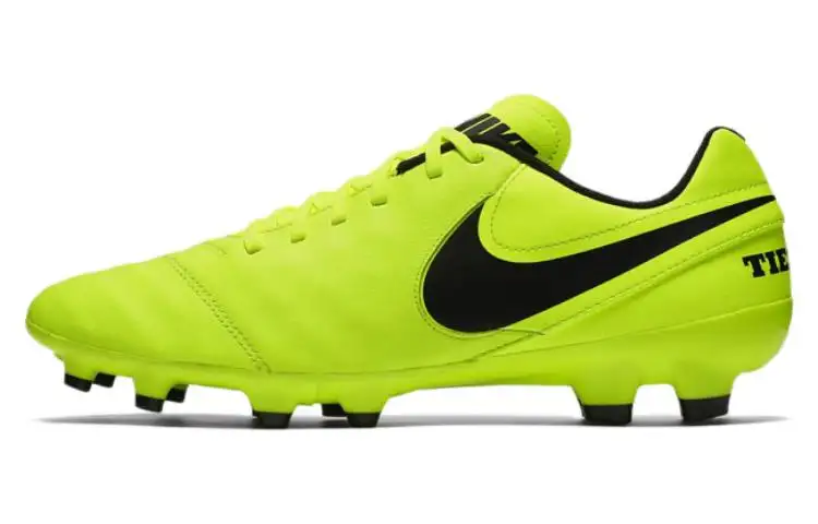 Nike Tiempo Genio 2 Soccer Shoes Men's Low Top Green/Black