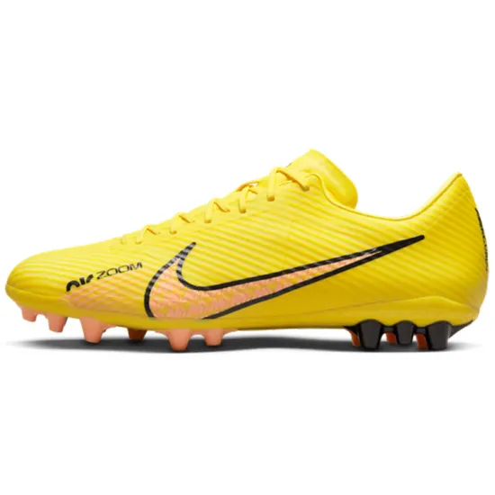 Nike Air Zoom Vapor 15 Football Shoes Men Low-top Yellow/Pink