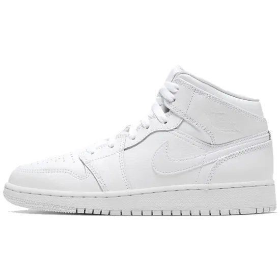 Jordan 1 Mid Triple White 2020 GS