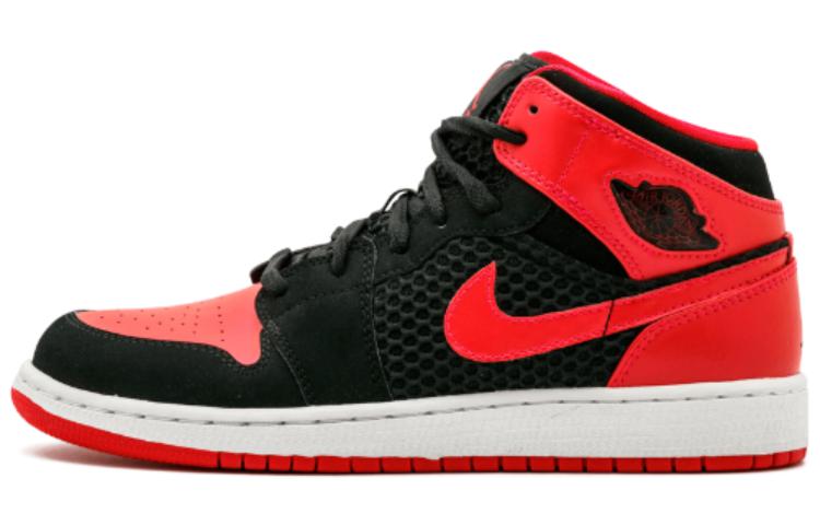 Jordan Air Jordan 1 Phat Black Siren Red GS