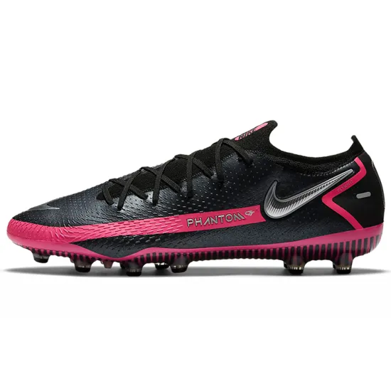 Nike Phantom GT Football Shoes Unisex Low-top Black/powder