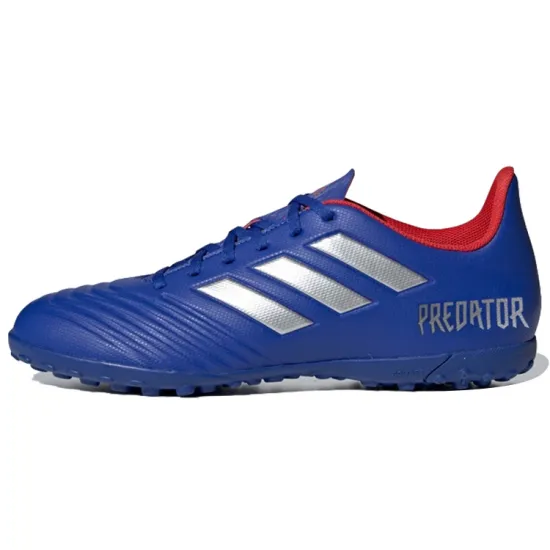 Adidas Predator 19.4 Football Shoes Men Low-top Blue/gray/red
