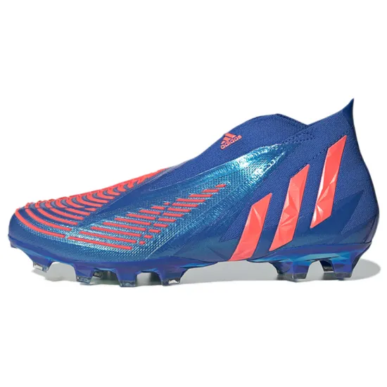Adidas PREDATOR EDGE Football Shoes Men Low-top Blue/bright Orange
