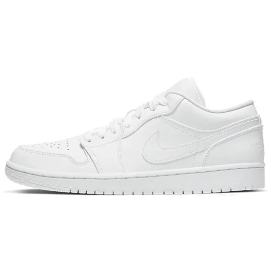 Jordan 1 Low Triple White Fog Grey